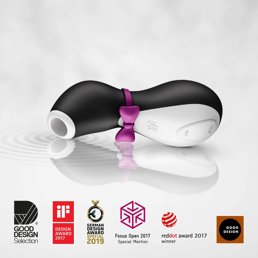 Вакуумный клиторальный стимулятор Satisfyer Penguin фото 10