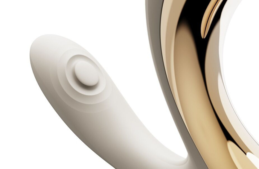 Вібратор-пульсатор з вакуумною насадкою Zalo – Talis G-Spot PulseWave Vibrator Ivory White фото 4