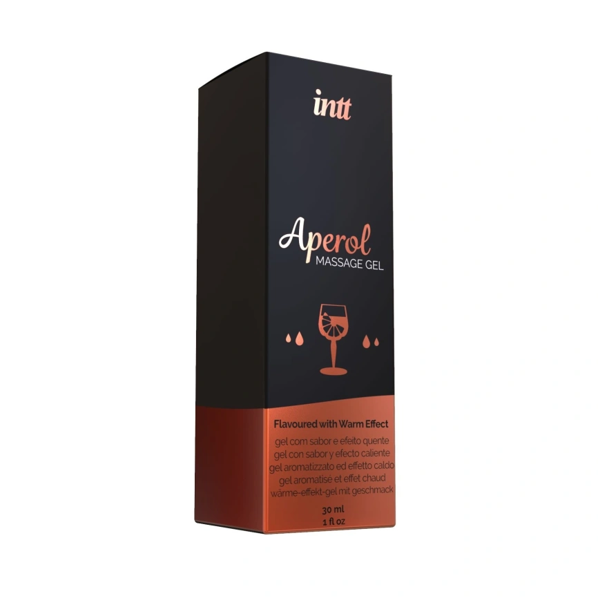 Массажный гель для интимных зон Intt Aperol (30 мл) разогревающий фото 3