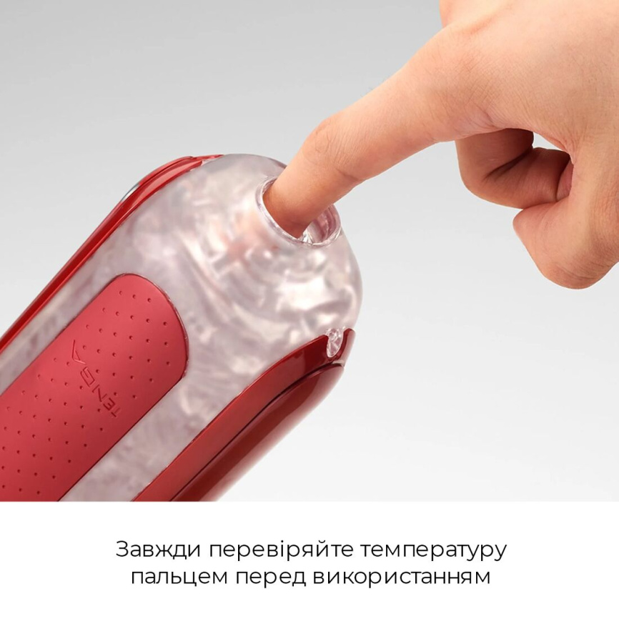 Набір мастурбатора із нагрівачем Tenga Flip Zero Red + Flip Warmer фото 7