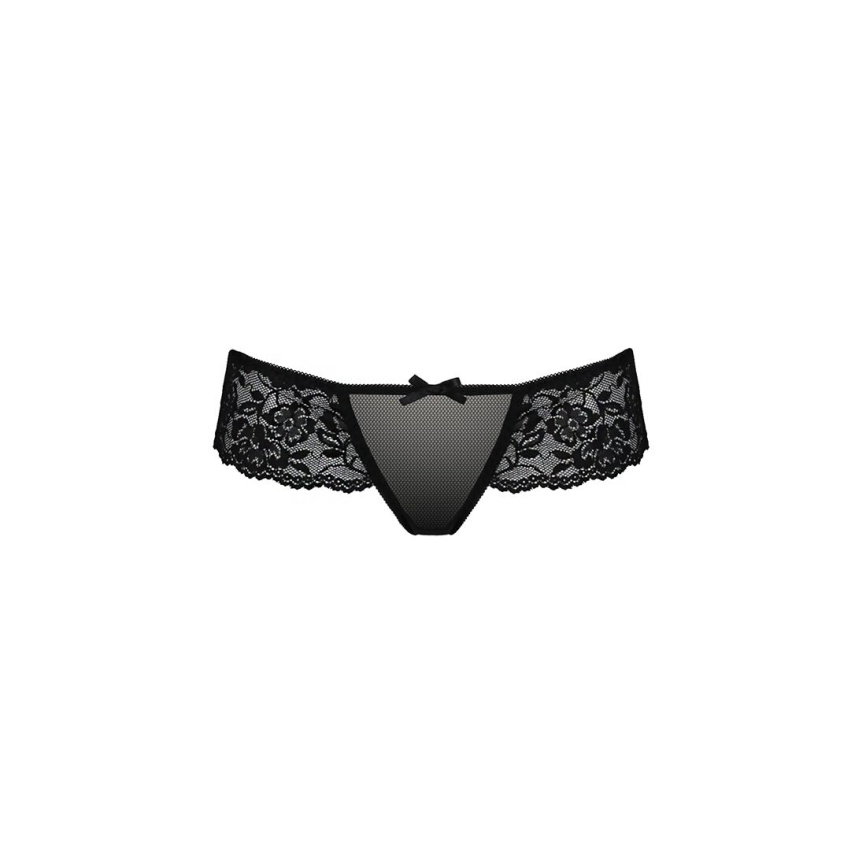 Трусики Passion Exclusive ABLA THONG S/M, black фото 5
