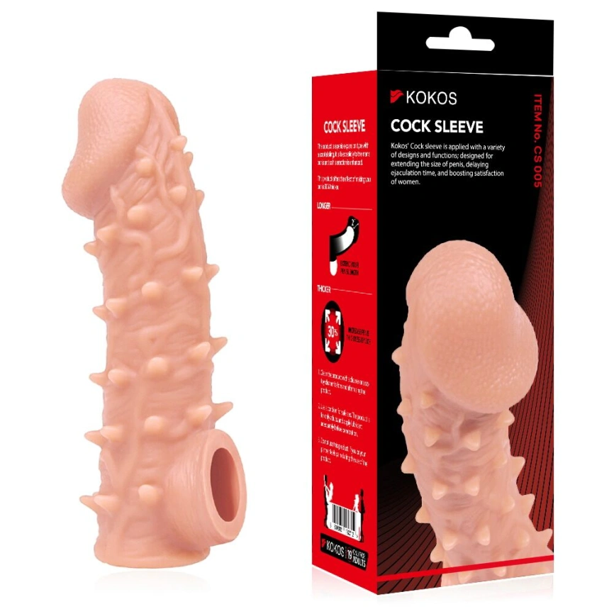 Насадка на член Kokos Cock Sleeve CS 005 M фото 1
