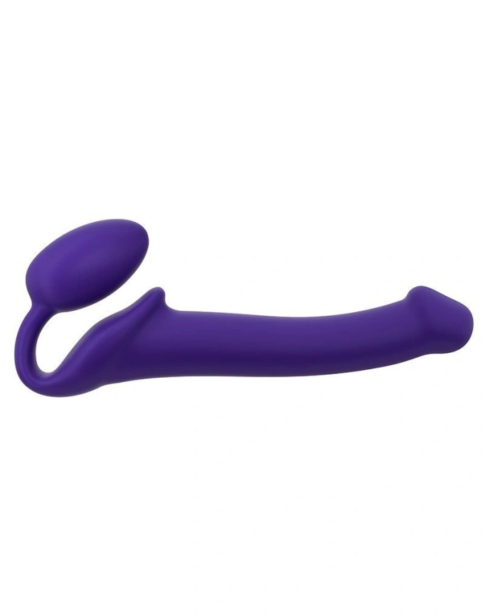 Безремневой страпон Strap-On-Me Violet M, полностью регулируемый, диаметр 3,3см фото 1