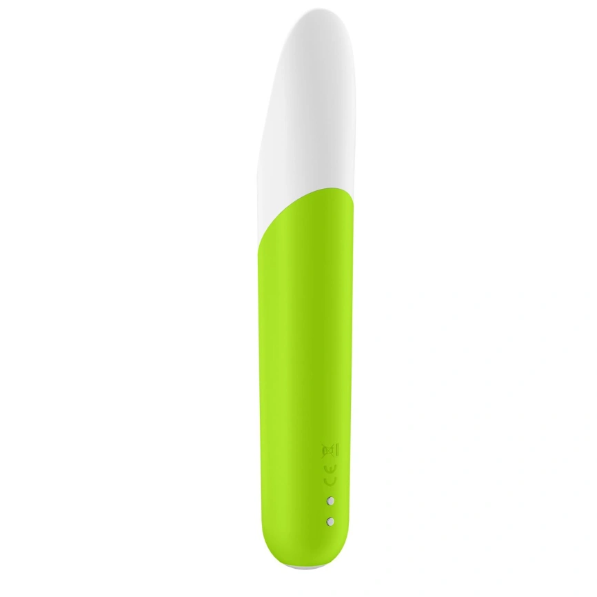 Мини-вибратор с гибким язычком Satisfyer Ultra Power Bullet 7 Green фото 4