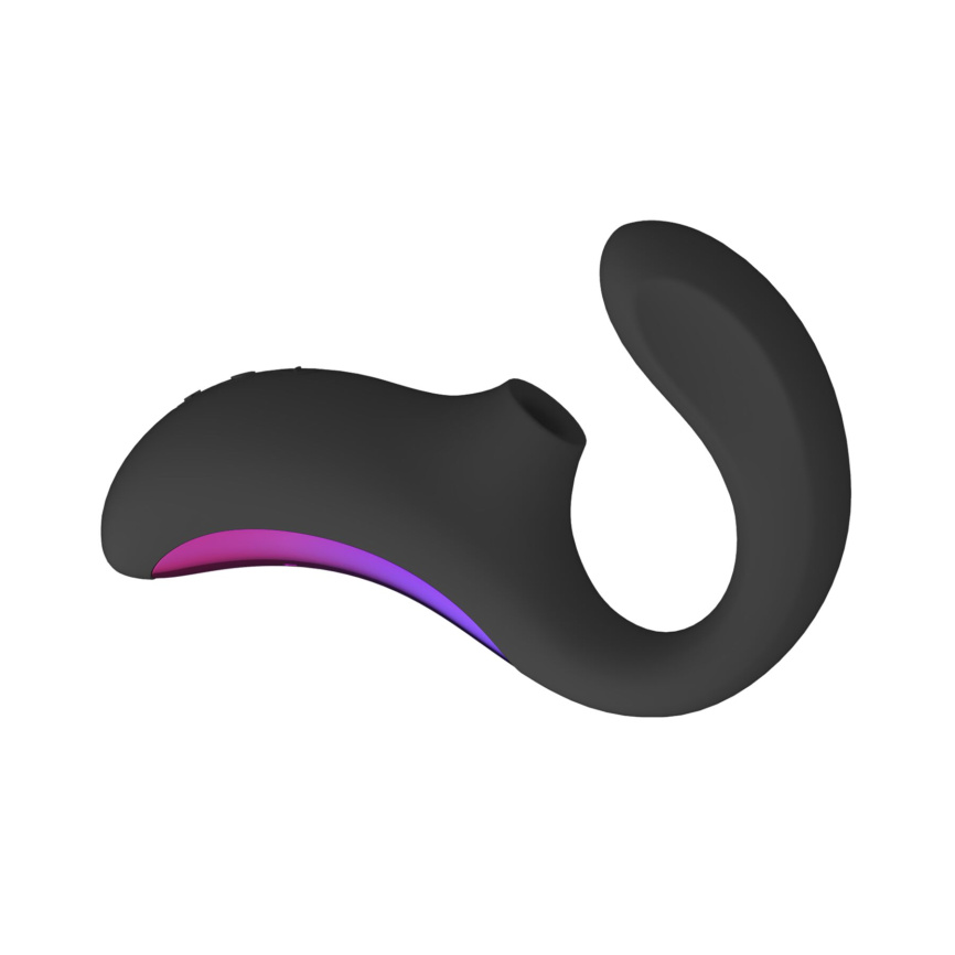 Кліторально-вагінальний звуковий стимулятор LELO Enigma Black фото 6