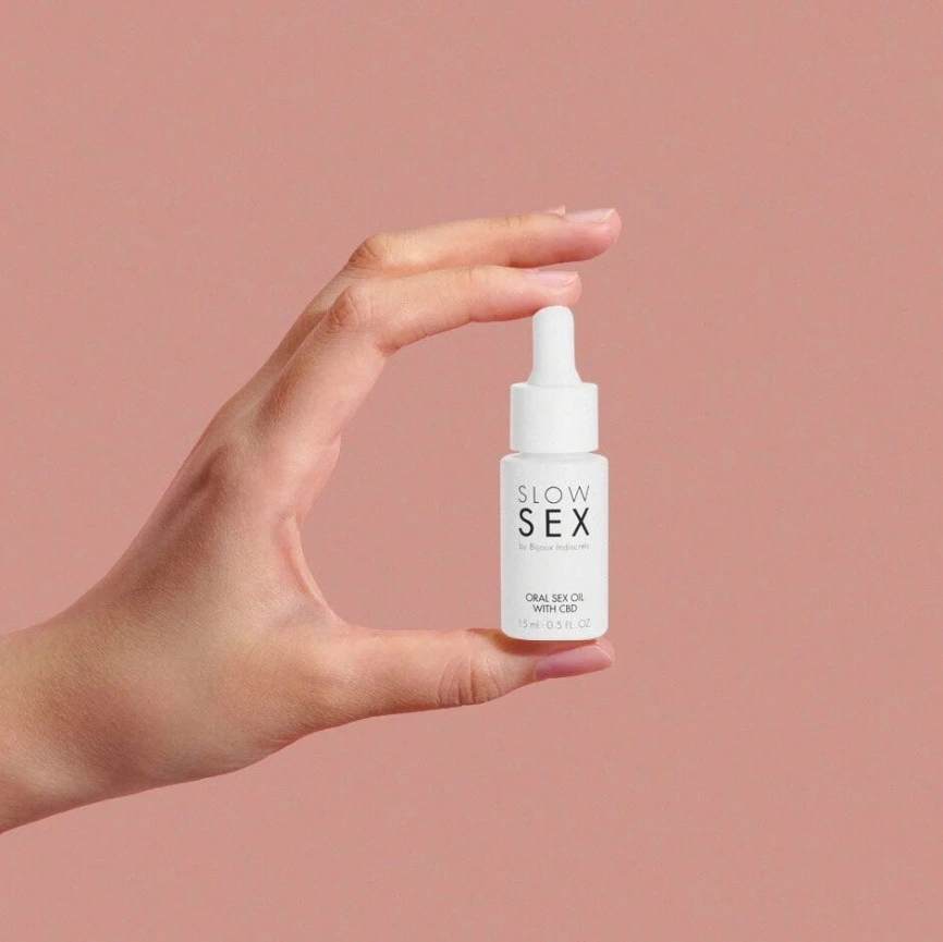 Масло для орального секса Bijoux Indiscrets Slow Sex Oral Sex Oil CBD (15 мл) фото 2