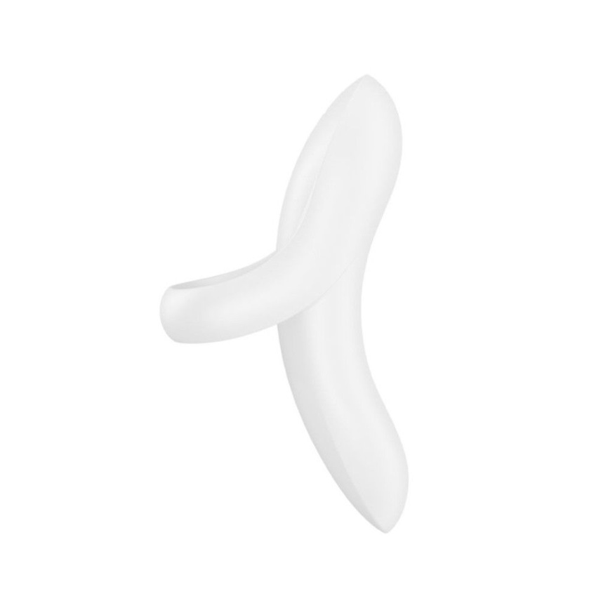 Вібратор на палець Satisfyer Bold Lover White, гнучкий фото 2