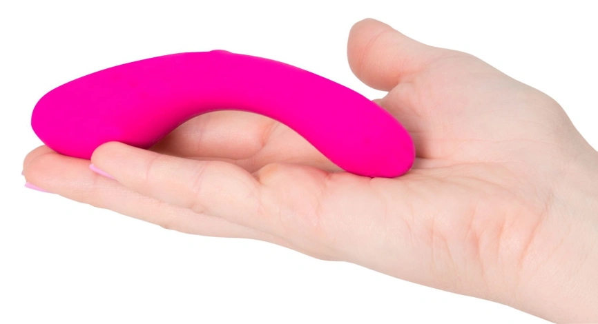 Минивибратор The Mini Swan Wand, два вибромотора, для вагинально-клиторальной стимуляции фото 3