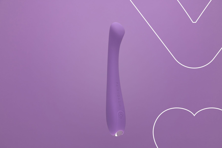 Вібратор для точки G FairyGasm MerryWand violet фото 6