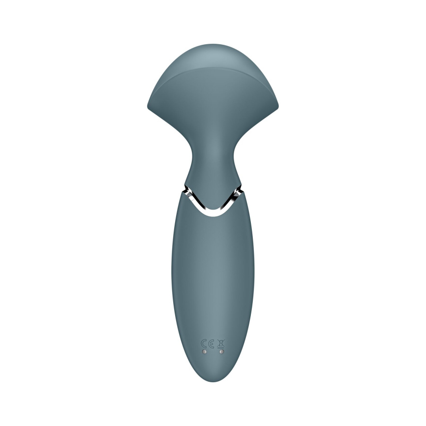 Вібромасажер Satisfyer Mini Wand-er Grey фото 4