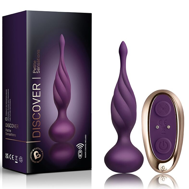 Анальна вібропробка Rocks Off Petite Sensations – Discover Purple фото 3