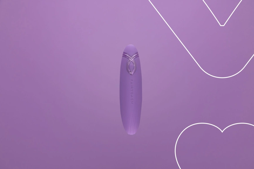 Мини-вибратор FairyGasm PleasureArrow violet фото 9