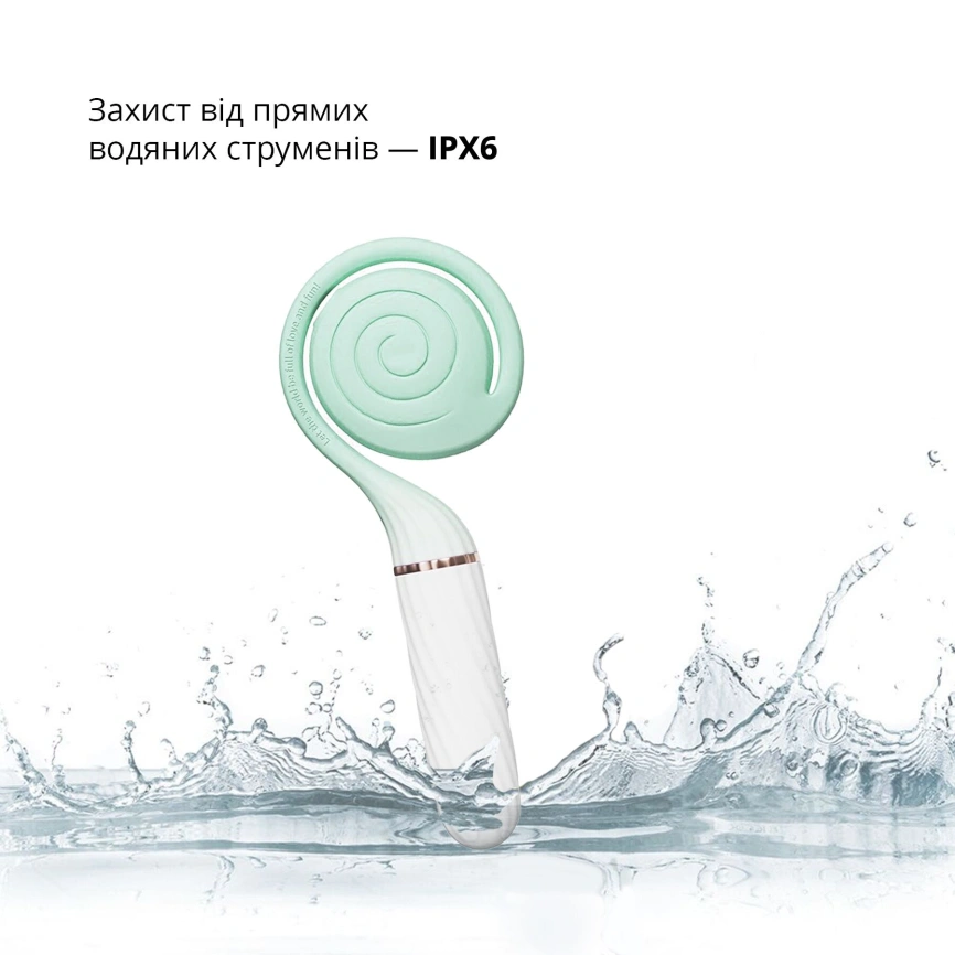 Пульсатор с вакуумной стимуляцией Otouch LOLLIPOP Teal фото 12