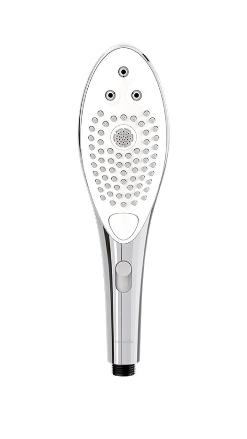 Насадка-стимулятор для душа 2в1 Womanizer Wave Chrome, массажер для интимных зон фото 2