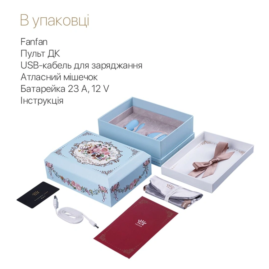 Смартвибратор для пар Zalo — Fanfan set Royal Blue, пульт ДУ фото 14