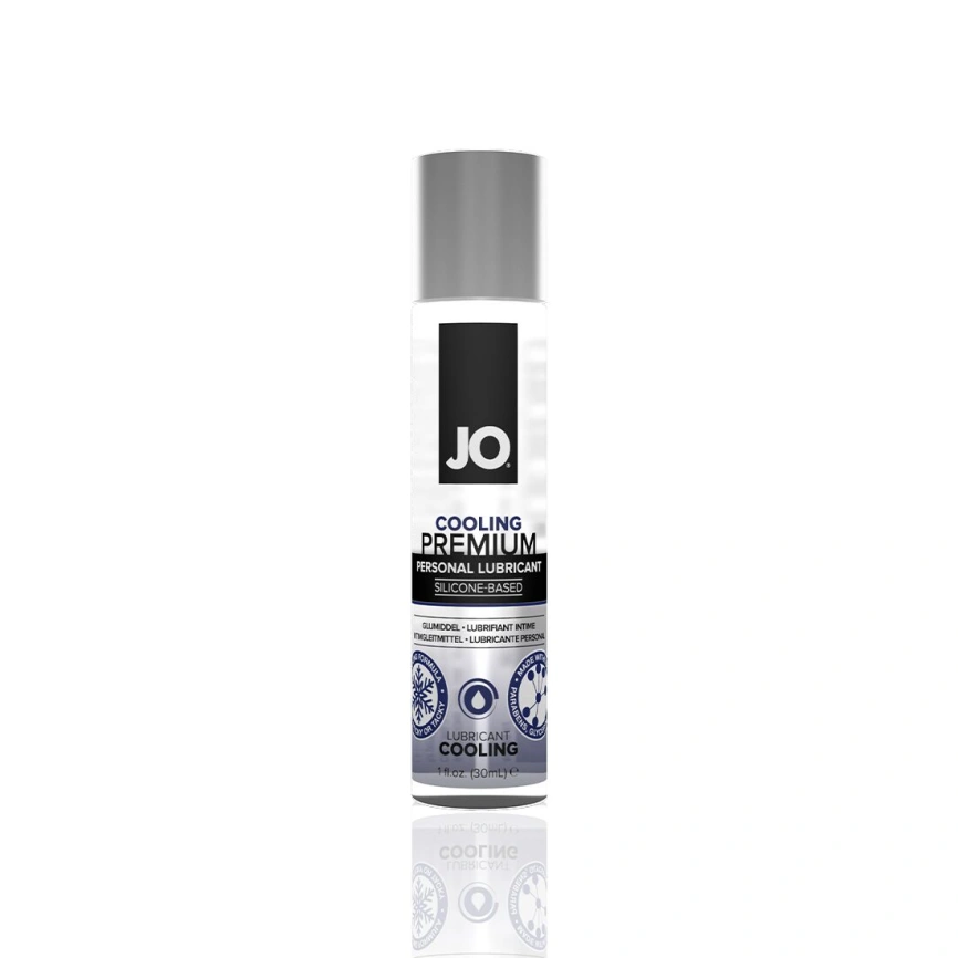 Охлаждающий лубрикант на силиконовой основе JO PREMIUM — COOLING (30 мл) фото 1