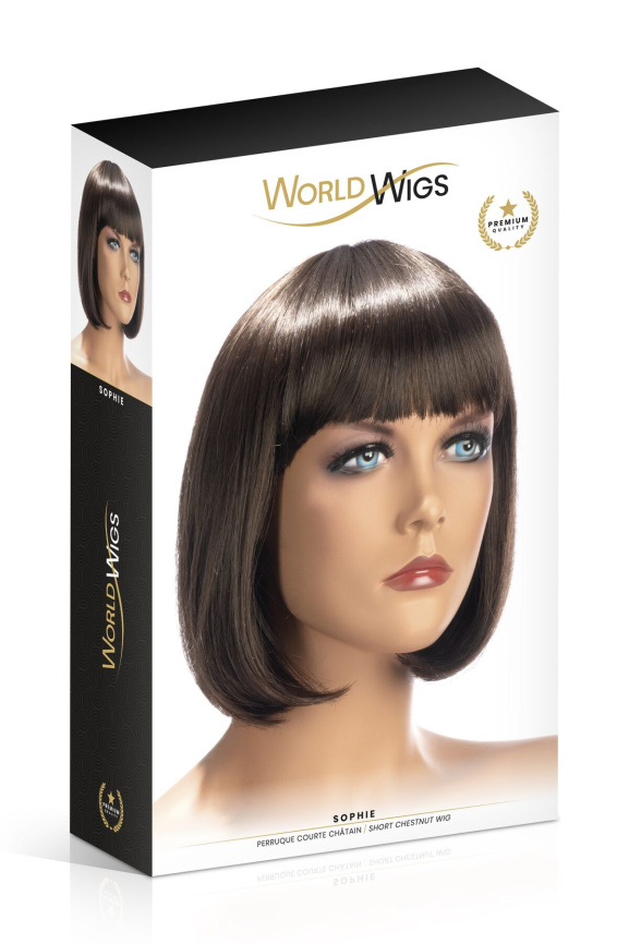 Перука  World Wigs SOPHIE SHORT CHESTNUT фото 2