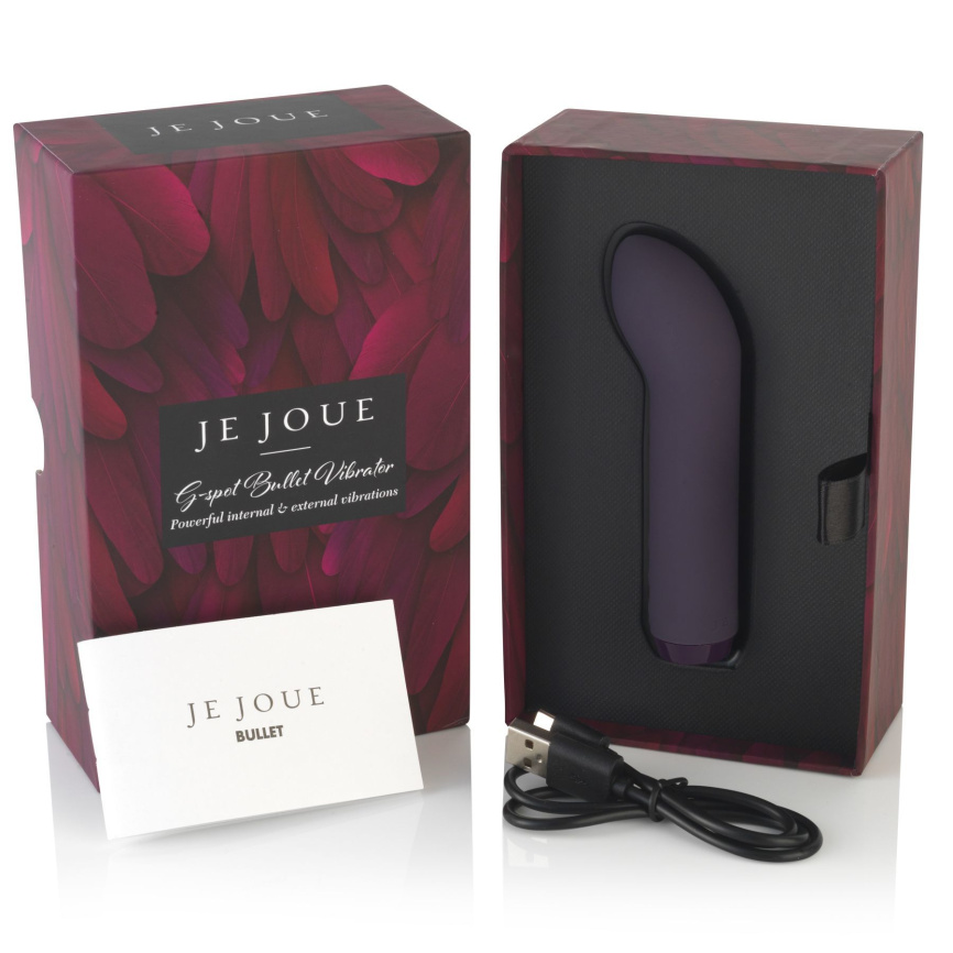 Преміум вібратор Je Joue - G-Spot Bullet Vibrator Purple з глибокою вібрацією фото 8