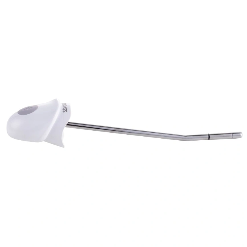 Уретральный зонд LOCKINK SEVANDA Vibrating & E-stim Metal Urethral Sounding - White фото 3