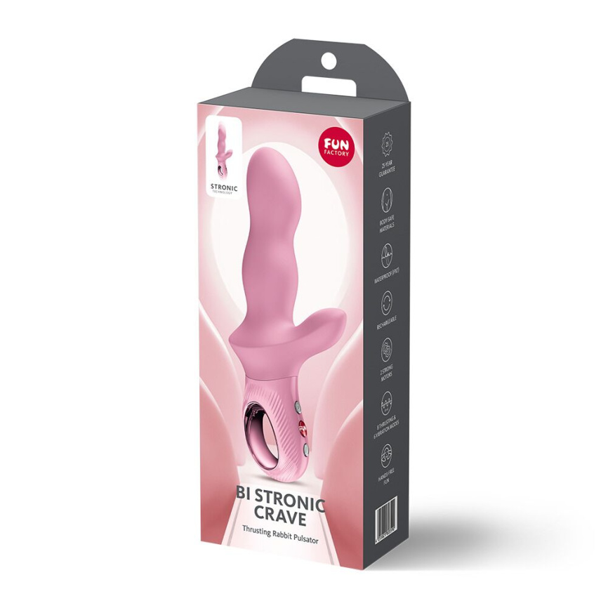 Пульсатор Fun Factory Bi Stronic Crave Rose фото 10