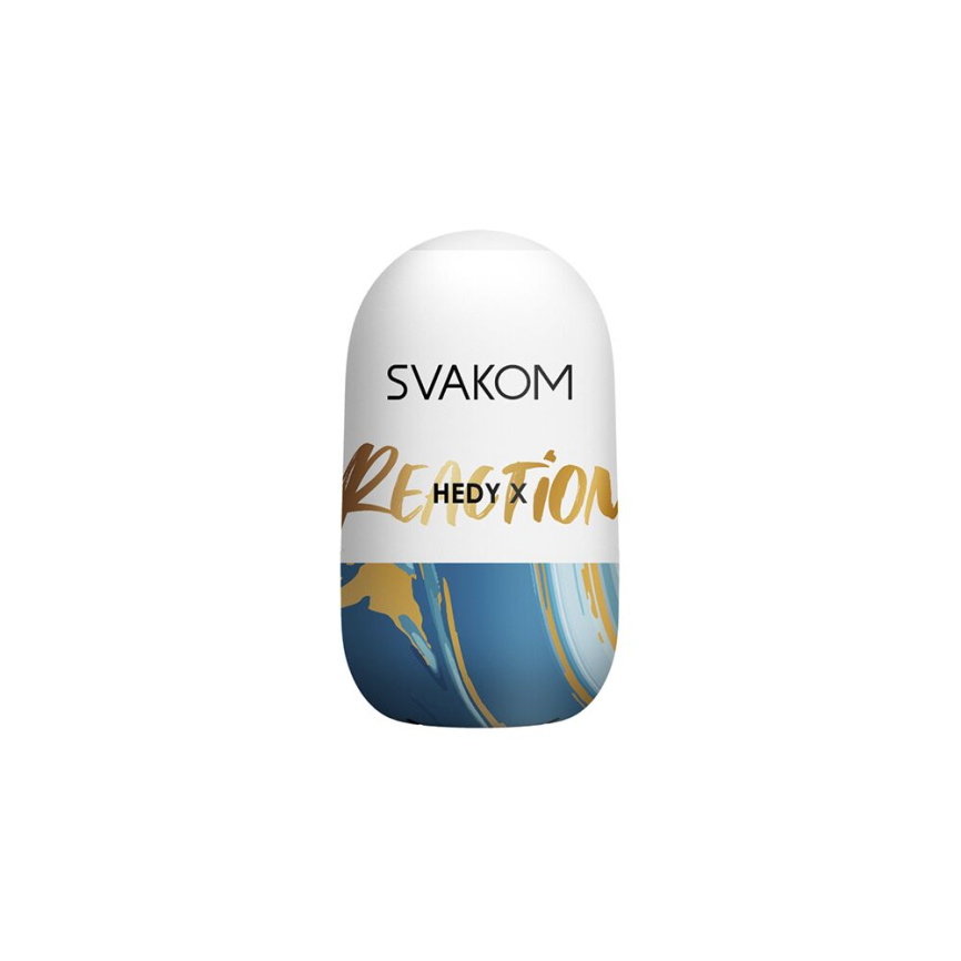 Яйце-мастурбатор Svakom Hedy X- Reaction фото 1