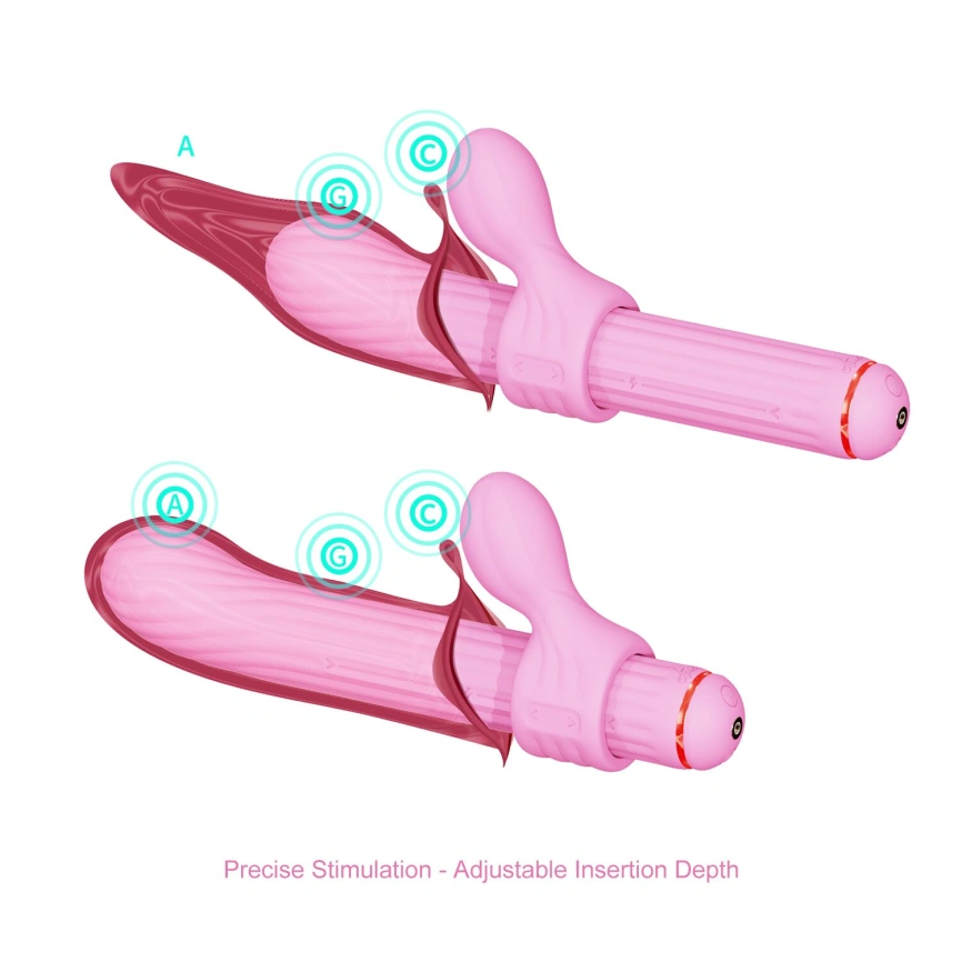 Вибратор Otouch Magic Stick S1 Plus - Pink фото 5