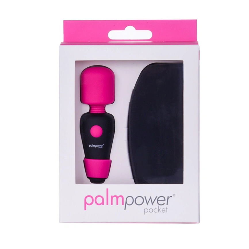 Мини-вибромассажер PalmPower Pocket с чехлом на молнии, водостойкий, перезаряжаемый, длина 9 см фото 8