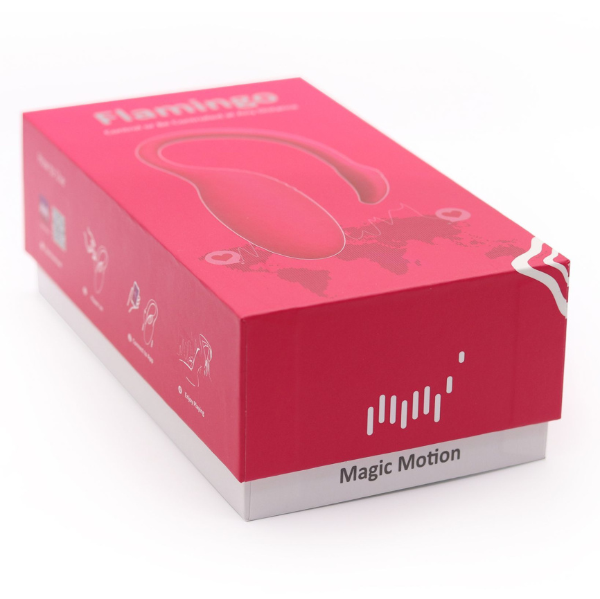 Смарт-віброяйце Magic Motion Flamingo зі стимулятором клітора, 3 види вправ Кегеля фото 10