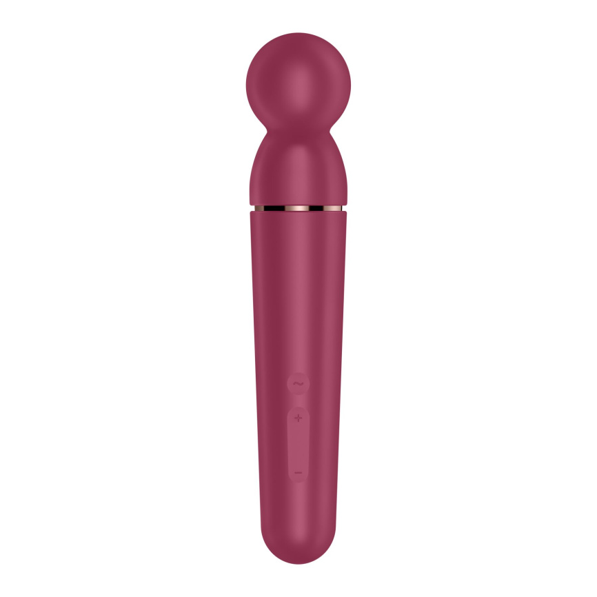Вібромасажер Satisfyer Planet Wand-er Berry/Rosegold, дуже потужний, бездротовий фото 5