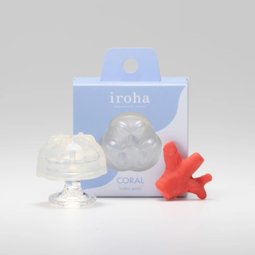 Стимулятор для ерогенних зон IROHA Petit – Coral, можна охолоджувати та нагрівати фото 5