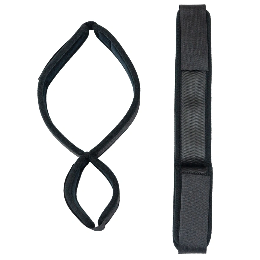 Фиксаторы для руки и бедра Punishment - Thigh to Wrist Restraints - Black фото 2