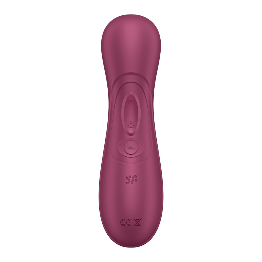 Вакуумний кліторальний стимулятор Satisfyer Pro 2 Generation 3 with Liquid Air Wine Red фото 5