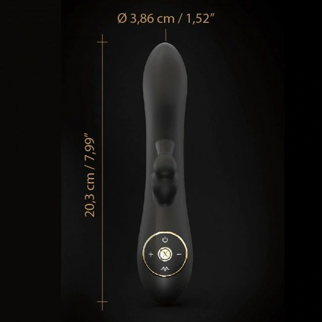 Вакуумный вибратор-кролик Dorcel DIVINE RABBIT с вибрацией, 10 режимов вибрации: 3 режима вакуума фото 5