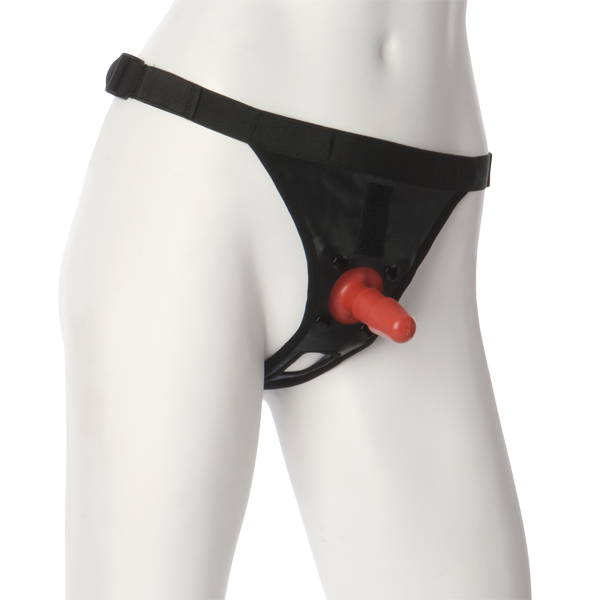 Трусики для страпону Doc Johnson Ultra Harness with Plug з кріпленням Vac-U-Lock, унісекс фото 1
