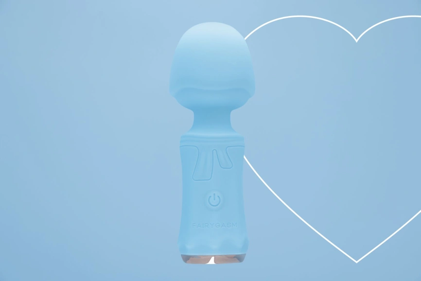 Мини-вибромассажер FairyGasm SecretFuntasy blue фото 7