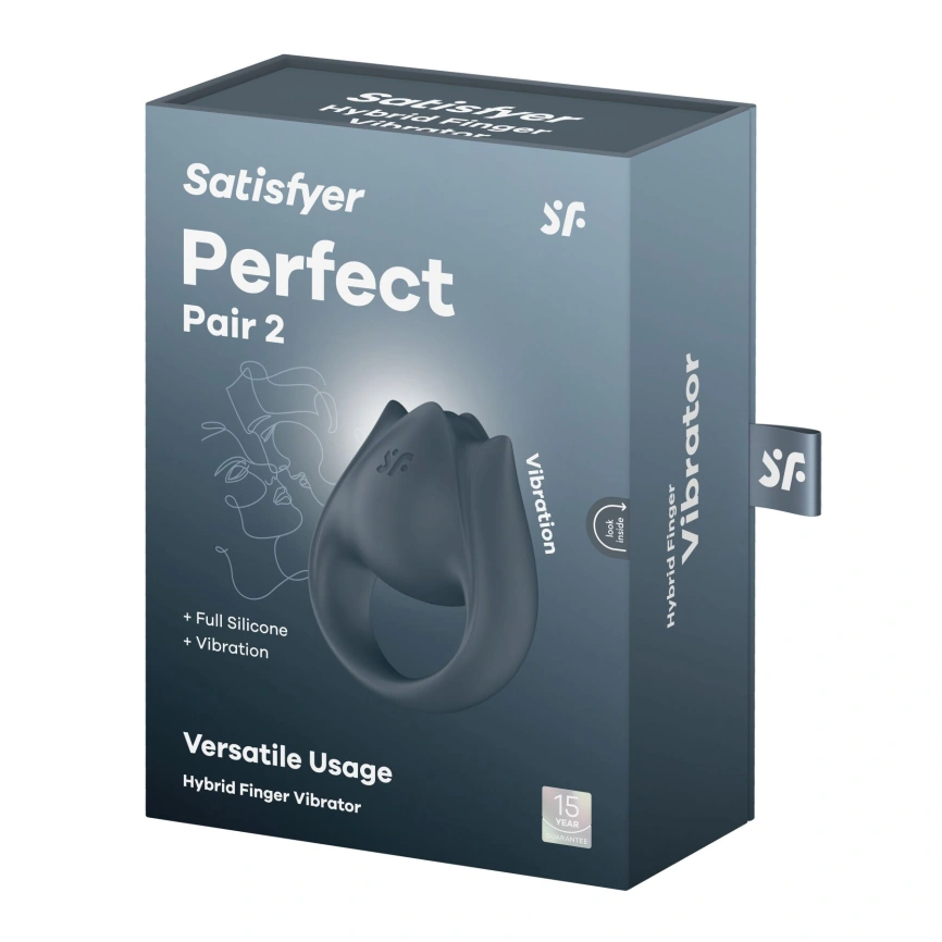 Вибратор на палец и эрекционное кольцо 2в1 Satisfyer Perfect Pair 2 фото 9