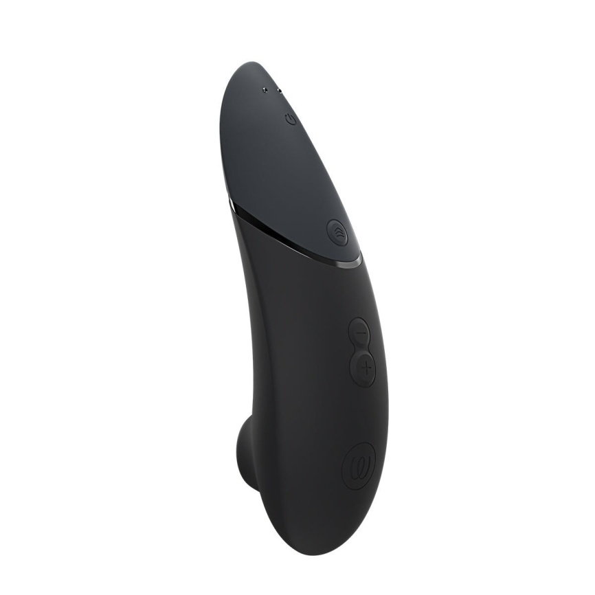 Вакуумний кліторальний стимулятор Womanizer Next Black, 3D Pleasure Air, 14 рівнів інтенсивності фото 5