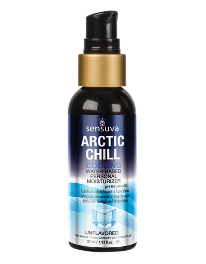 Лубрикант з охолоджуючим ефектом Sensuva - Arctic Chill Cooling (57 мл), без гліцерину та парабенів фото 1