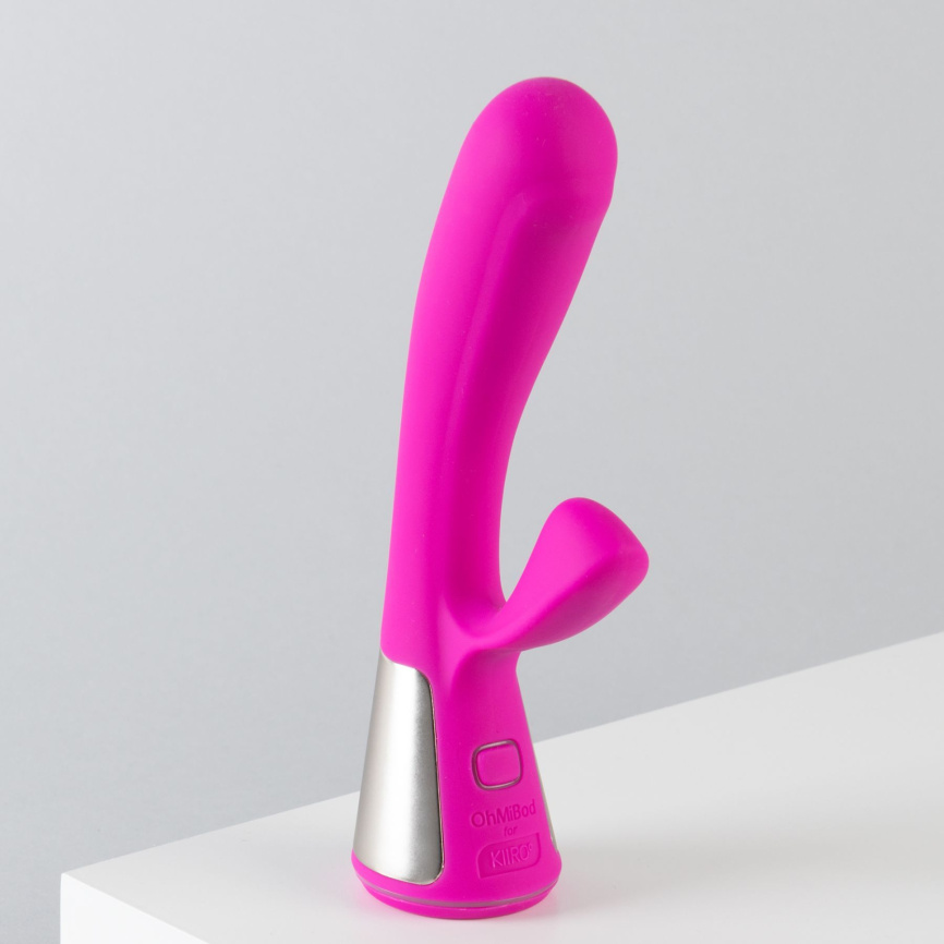 Інтерактивний вібратор-кролик Ohmibod Fuse for Kiiroo Pink фото 4