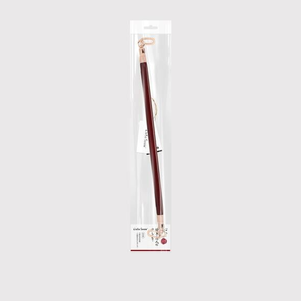 Фіксатор-розпірка для ніг або рук Liebe Seele Wine Red Spreader Bar, дерево + натуральна шкіра фото 8