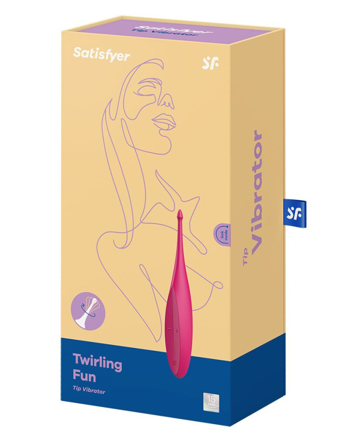  Вібратор для клітора Satisfyer Twirling Fun Magenta фото 4