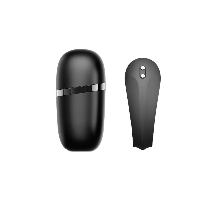 Эрекционное смарт-виброкольцо Zalo Apis Obsidian Black, до 4 часов работы, зарядный кейс фото 9