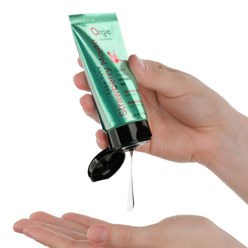 Лубрикант на водній основі Orgie Lube Tube Strawberry Mojito, 50 мл фото 2