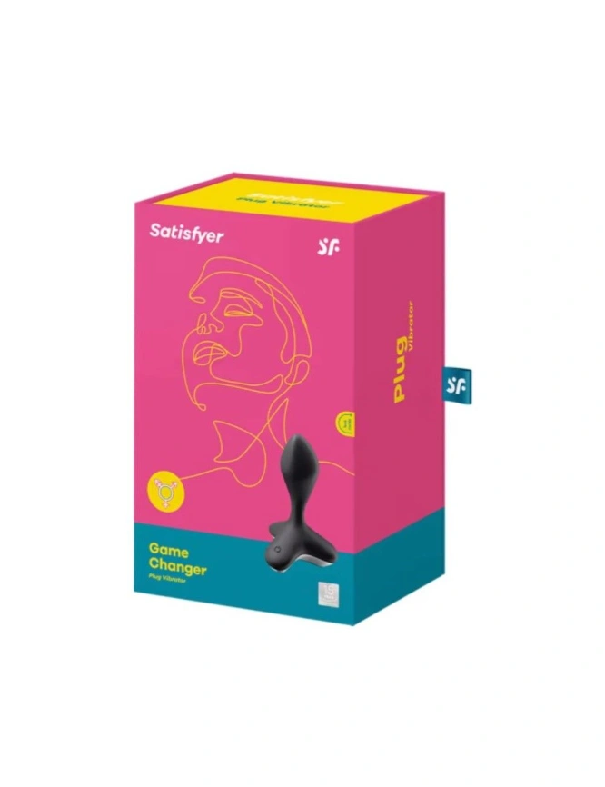 Анальная пробка с вибрацией Satisfyer Game Changer Black фото 5