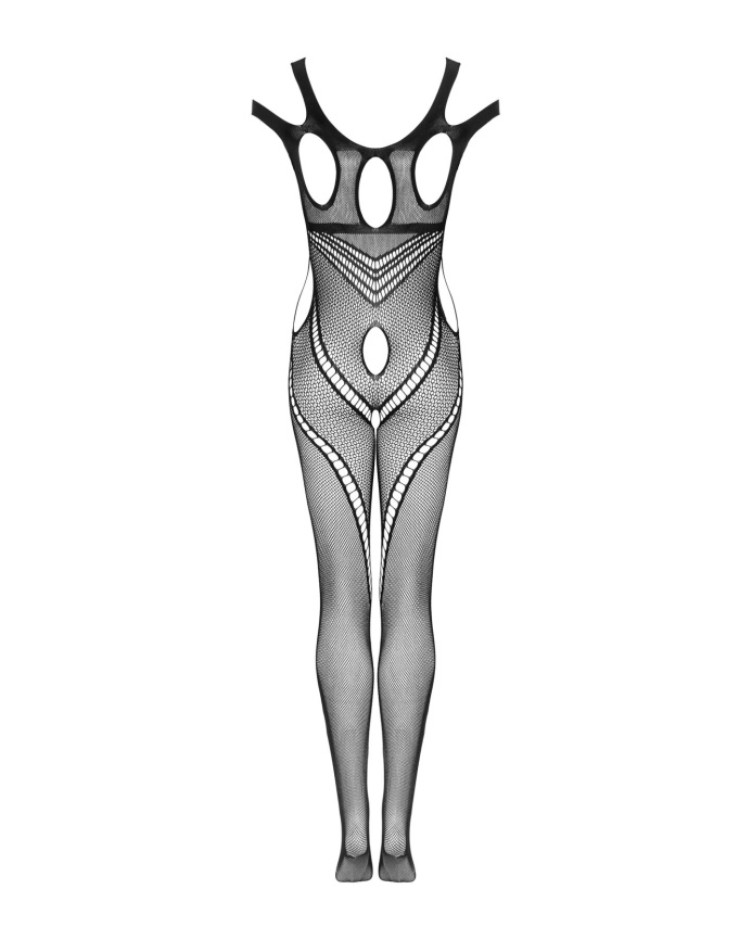 Бодістокінг Obsessive Bodystocking G322 S/M/L, фантасмагорично-силуетний крій фото 6