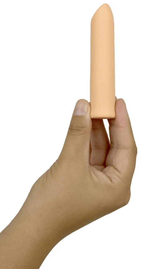 Вибропуля S Pleasures Velvet Bullet Peach фото 4