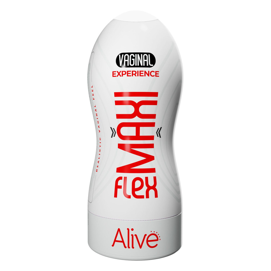 Мастурбатор-вагіна Alive Maxi Flex L Vaginal, реалістичний вхід, рельєфний канал фото 1