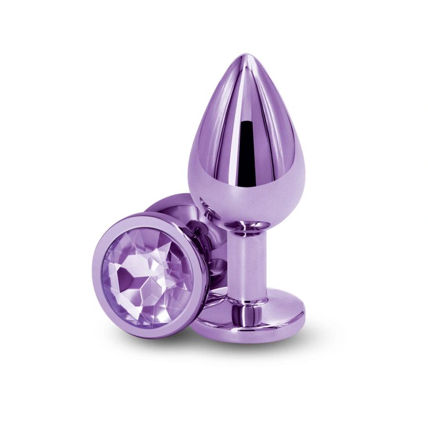 Анальная пробка NS Novelties Rear Assets - Medium - Purple фото 1