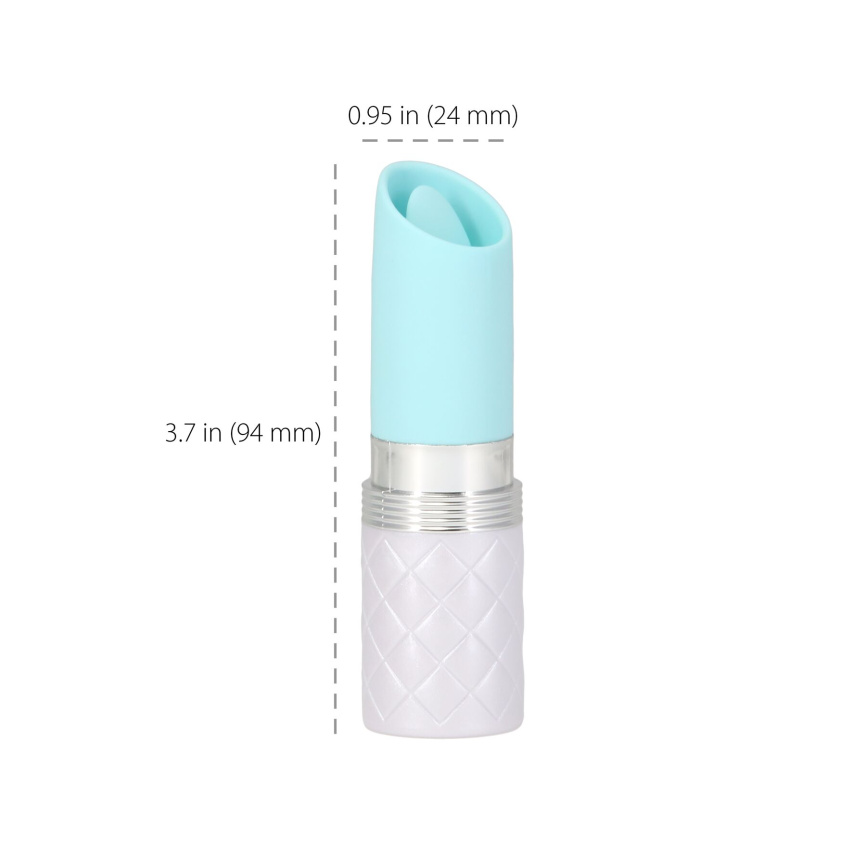 Вібратор Pillow Talk Lusty Luxurious Flickering Massager - Teal фото 2