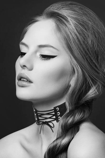 Чокер со шнуровкой Bijoux Pour Toi - LACET, экокожа фото 1